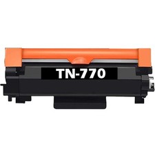 1-Pack TN770 TN-770 Toner Cartridge Black for MFC-L2750DW HL-L2370DW