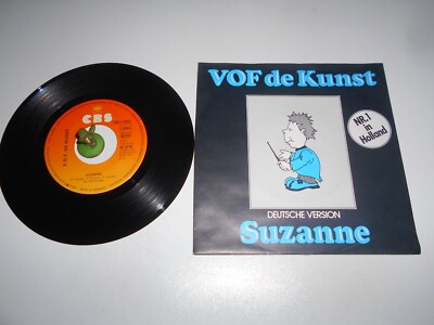 VOF de Kunst  Suzanne Deutsche Ver. (1983)Vinyl 7` inch Single Vg +++  No. 1 Hit
