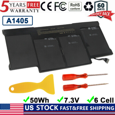 A1405 A1466 Battery for MacBook Air 13'' A1496 Mid 2012 2013 Early 2015