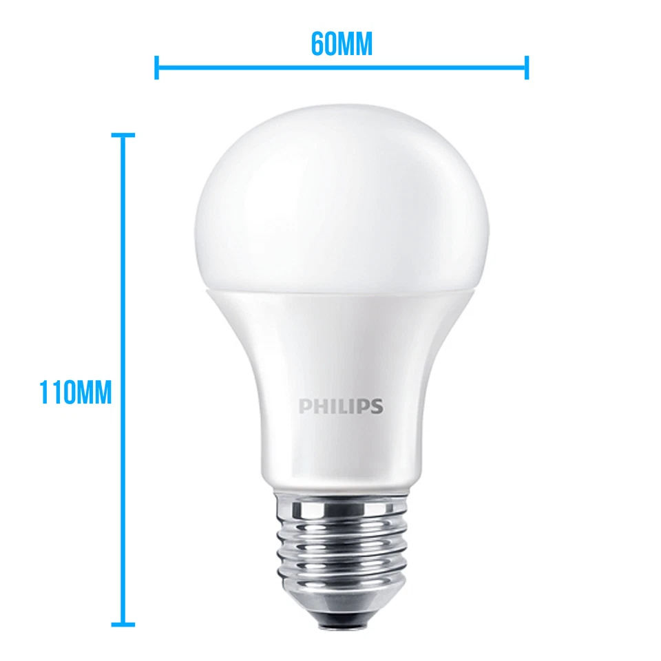 Philips CorePro 12.5W LED Frosted Bulb 1521lm Cool White 4000K Non-Dim 4 Pack - Image 4 of 4