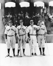 Tony Lazzeri Joe DiMaggio Zeke Bonura Frankie Crosetti Photo Yankees White Sox