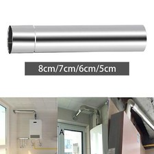 50cm Stove Pipes Chimney Water Heater Fire Place Outdoor Flue Extension Tube
