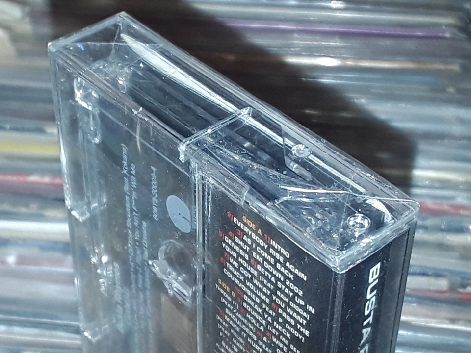 BUSTA RHYMES GENESIS CASSETTE USA HYPE STICKER SEALED DR. DRE HIP HOP RAP - Image 4 of 4