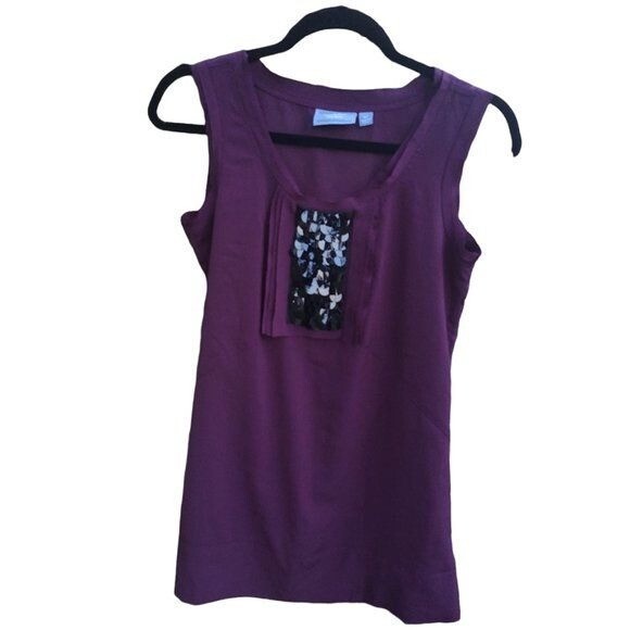vera wang tunic tops