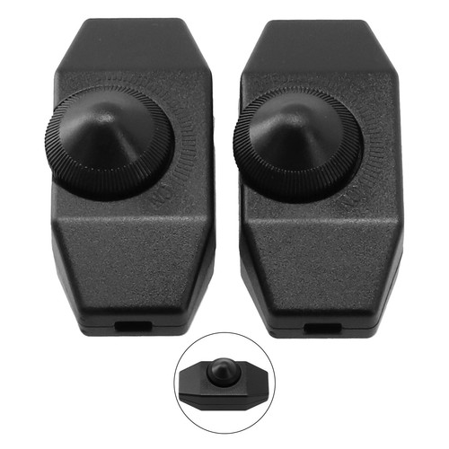 Rotary ON/OFF & Knob Control Dimmer Switch for Inline LED Lights 2Pcs ...