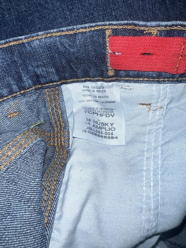 Wrangler Retro Jeans Youth 14 Husky Adjustable Waist Straight Leg PS2 - Picture 10 of 10
