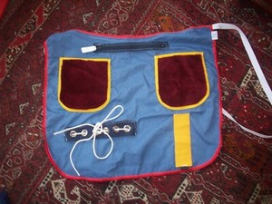 DeRoyal Occupational Therapy Apron Adults Tactile Skills Tie Zip, Nice