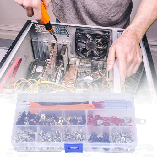 PC Computer Schrauben Abstandshalter Set Kit für Festplatte Mainboard Gehäuseteile Lüfter - Bild 7 von 16