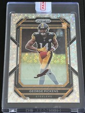 *SEALED* 2022 Panini Prizm No Huddle Rookie Auto George Pickens #329 - Steelers