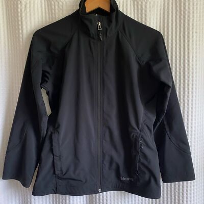 Marmot women s gravity softshell in black size medium.