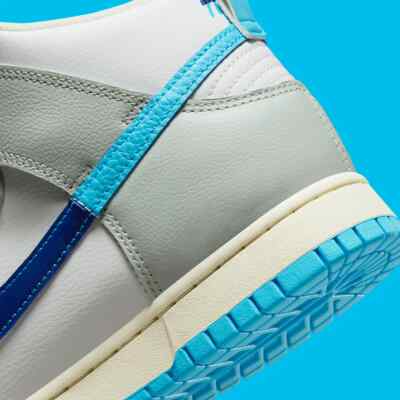 Nike Dunk High Retro SE Summit White Blue Royal Sneakers DZ2535