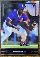 1991 LEAF GOLD ROOKIES MO VAUGHN RC BOSTON RED SOX #BC7