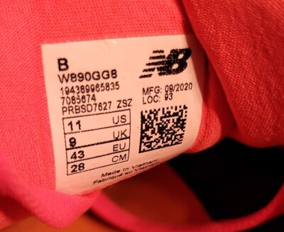 New Balance FuelCell 890 V8 Womens US 11 Running Jogging Shoes