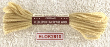 Bucilla Persian Needlepoint Crewel Wool Yarn 1 Skein 3 Ply Very Lite Brown 48