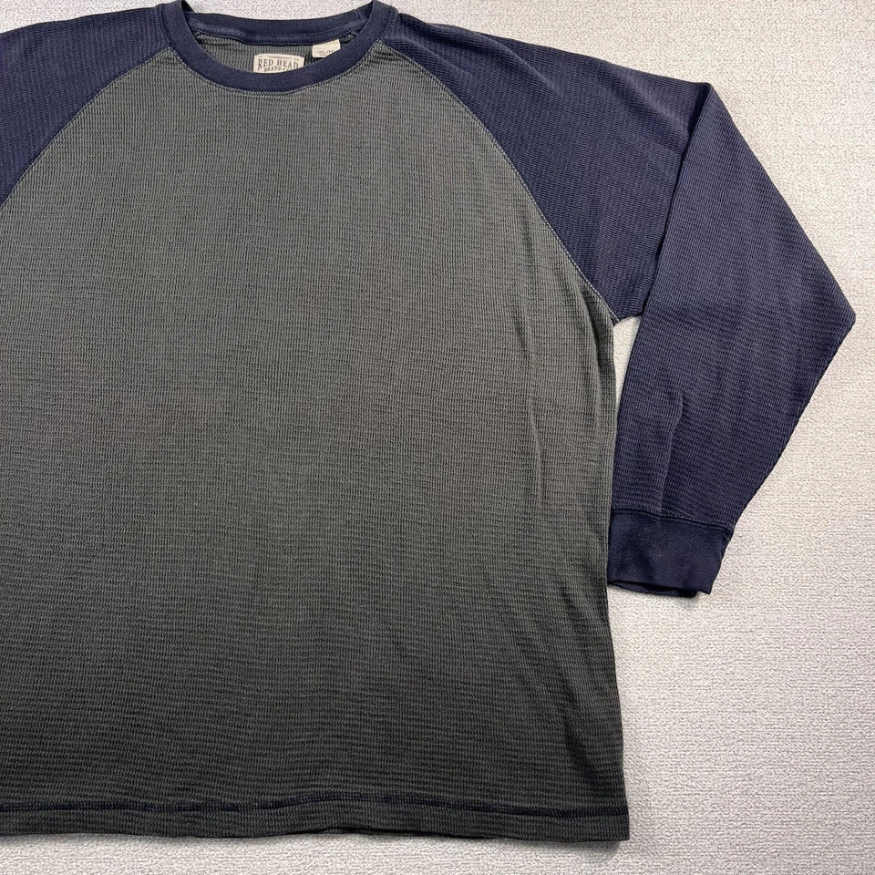 Redhead Baselayer Long John Long Sleeve Shirt Men XL Army Green Hunting Outdoor - Image 2 of 4