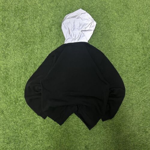 Vintage Akademiks Y2K 2000's Black Big Logo Spellout Size Large Full Zip Hoodie - Picture 7 of 7