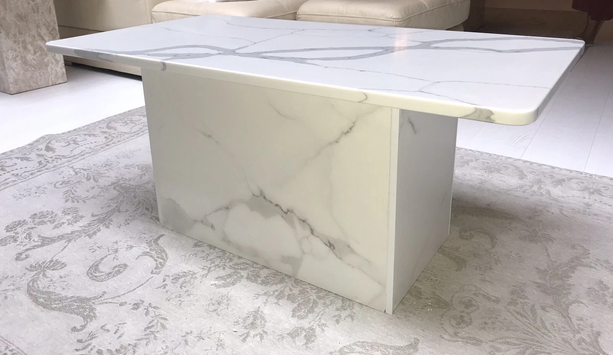 Custom Bespoke hand made Quartz marble granite Stone tables. Max Length 0.3 3.2m