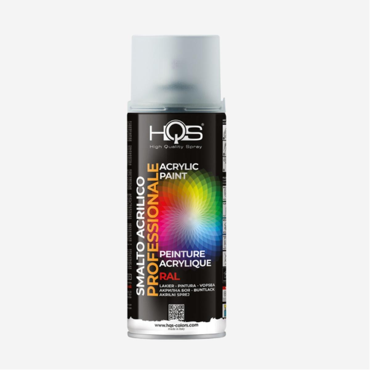 VERNICE SPRAY TRASPARENTE OPACO 400ML HQS COLORS