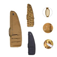 Mochila de pesca al aire libre táctica caza aire 33"-51" rifle escopeta bolsa acolchada