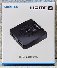 HDMI 2.0 Switch 4Kx2K@60Hz 3D 6m AWG26 Cable Bidirectional OS/WINDOWS/LINUX/XBOX
