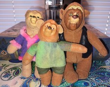 The Country Bears Disney 3 McDonalds Plush Stuffed Animals.