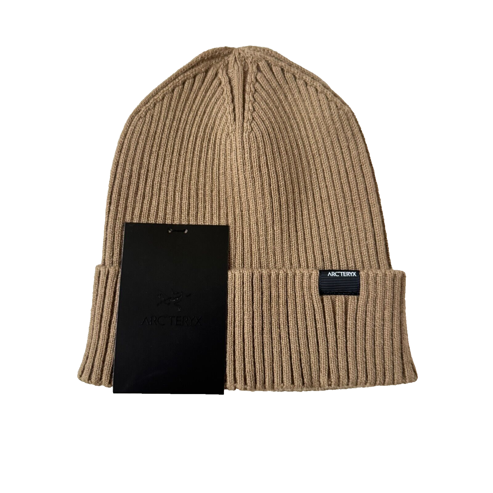 Cappello berretto Arc'teryx OS Skaha Toque taglia unica tela logo a costine marrone marrone marrone NUOVO