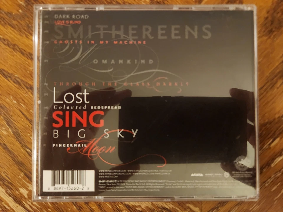 Альбом Annie Lennox Songs of Mass Destruction (CD) - Изображение 3 из 3