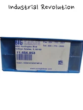 BIG KAISER CC061615C5TNP12 turning inserts carbide qty 10 GRADE TN12