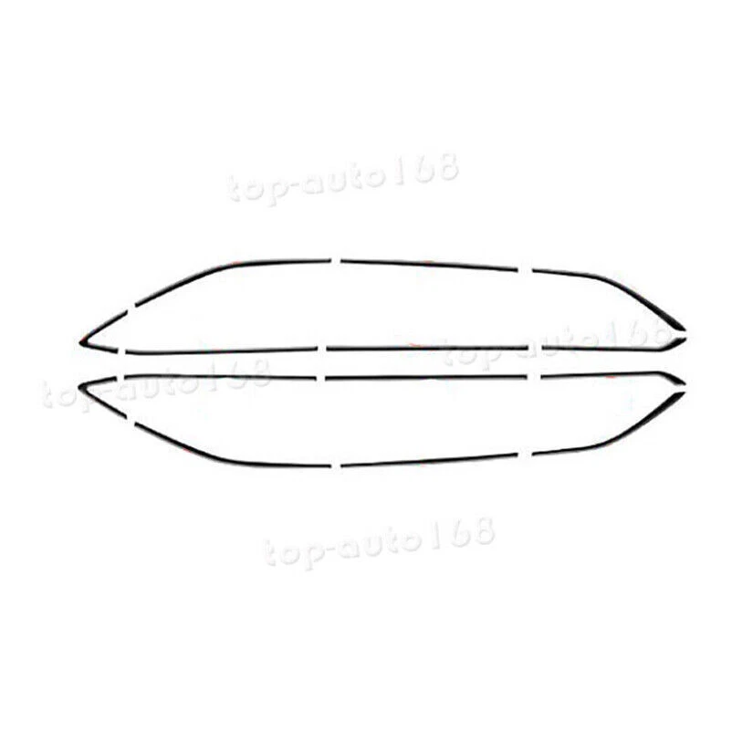 For Toyota Highlander 14-19 Black Steel Window Strip Sill Molding Cover Trim 14p Foto 2 de 4