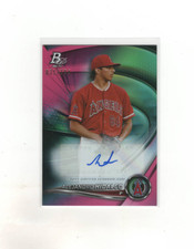 2022 Bowman Platinum Top Prospects Pink /199 Alejandro Hidalgo #TOP-20 Auto