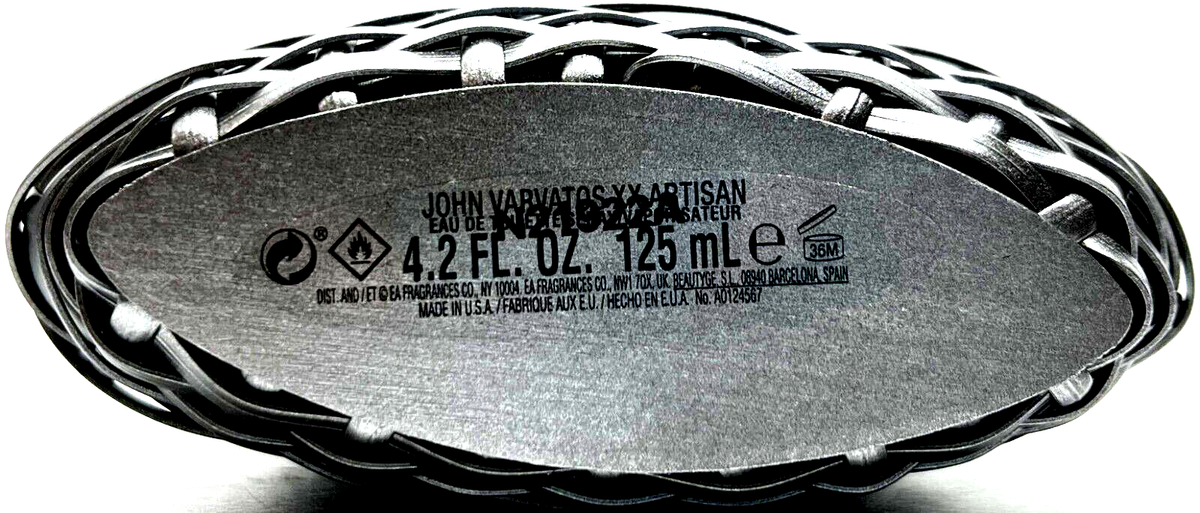 JOHN VARVATOS XX ARTISAN EAU DE TOILETTE SPRAY FOR MEN 4.2