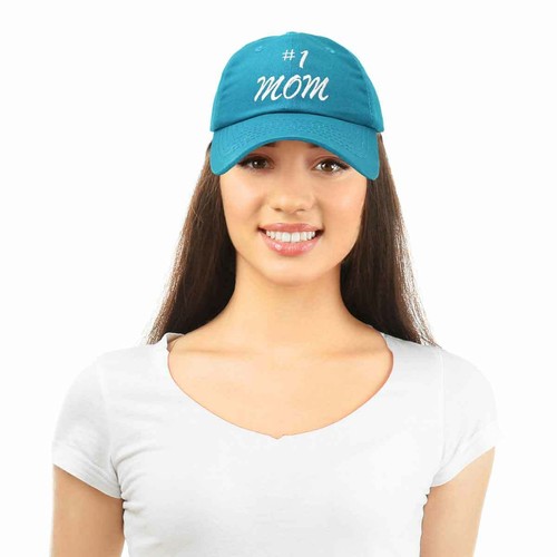 DALIX #1 Mom Hat Number One Mothers Day Gift Embroidered Baseball Cap - Picture 126 of 139