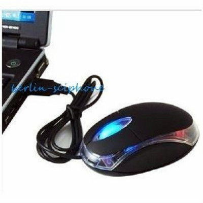 Optische Maus mini 3D LED USB PC Computer Notebook Netbook Laptop Acer Asus IBM 