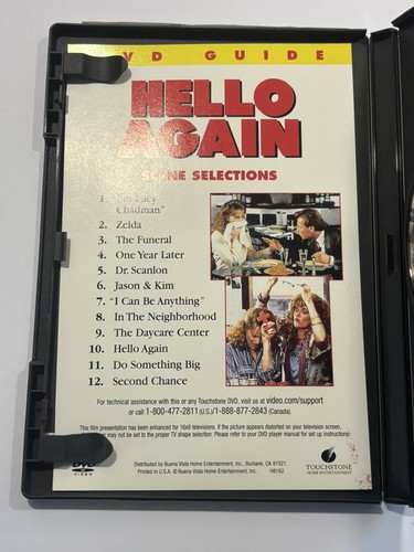 Hello Again ( 1987, DVD, Shelly Long ) - Picture 2 of 3