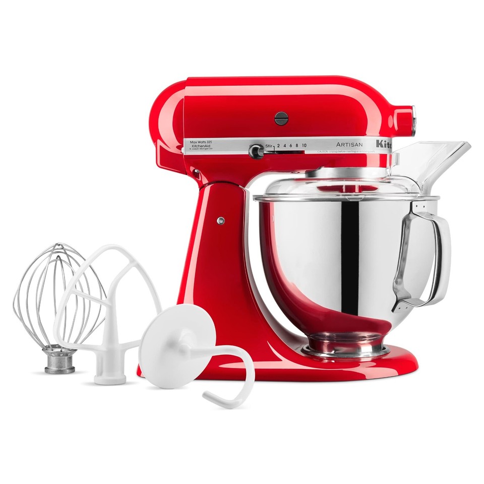KitchenAid Artisan Series 5 Quart Tilt Head Stand Mixer Passion Red