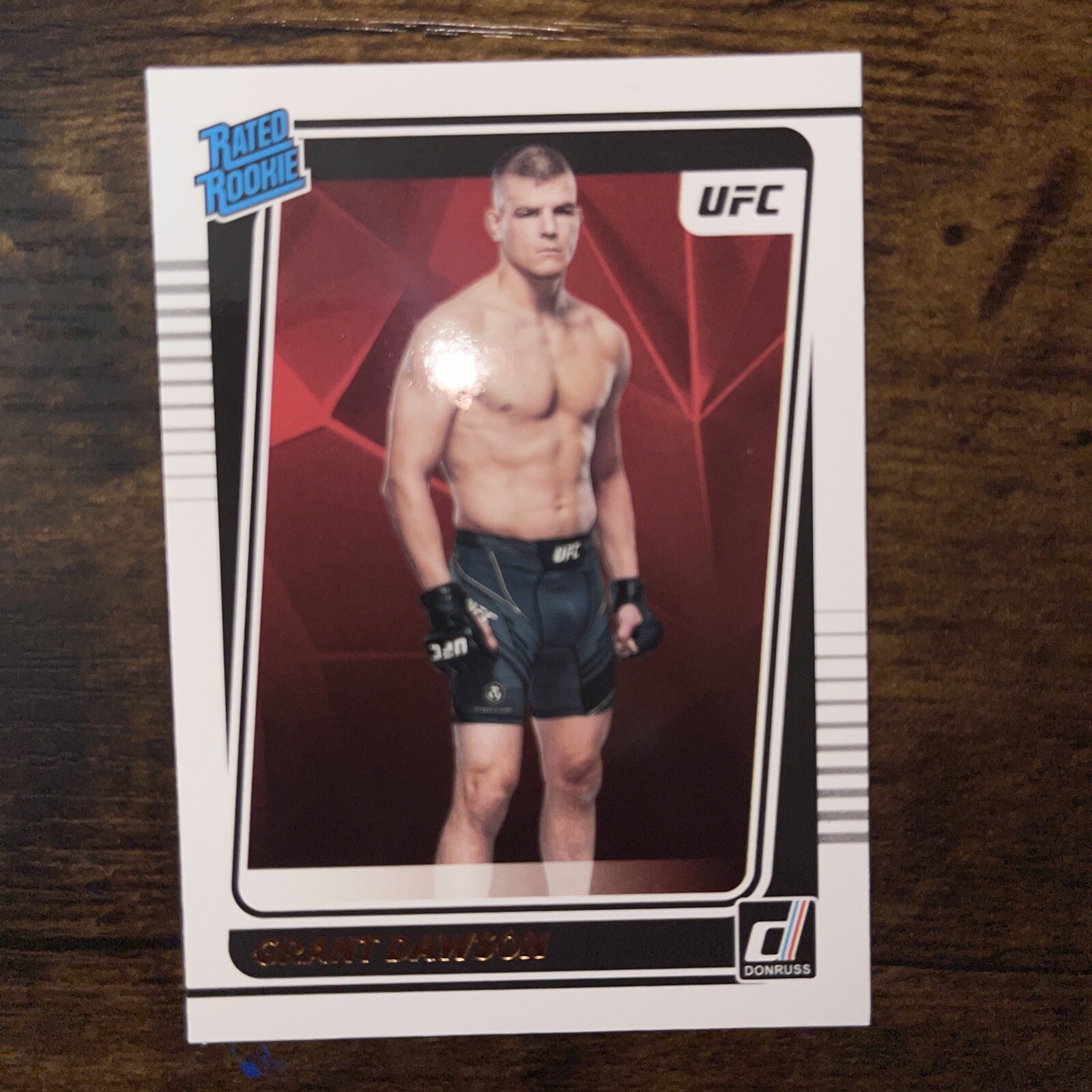 2022 Donruss UFC Rated Rookie #205 Grant Dawson RC