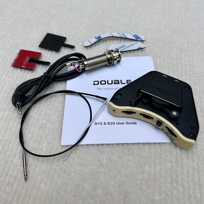 Acoustic Guitar pickup DOUBLE B2G Piezo and mic Active sound hole preamp