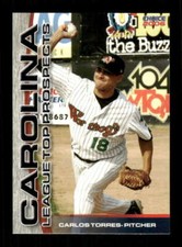 2006 Choice Carolina League Prospect  29 Carlos Torres BXCP31