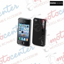 CUSTODIA RIGIDA NERA MOMO DESIGN PER IPHONE 4/4S cod. MOMOHCIPHONE4BK - CELLULAR