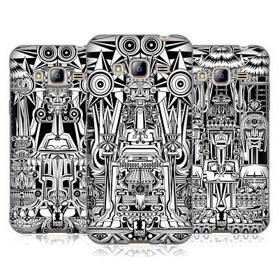 HEAD CASE DESIGNS SCWARZ-WEISS BULUL SOFT GEL HANDYHÜLLE FÜR SAMSUNG HANDYS 3