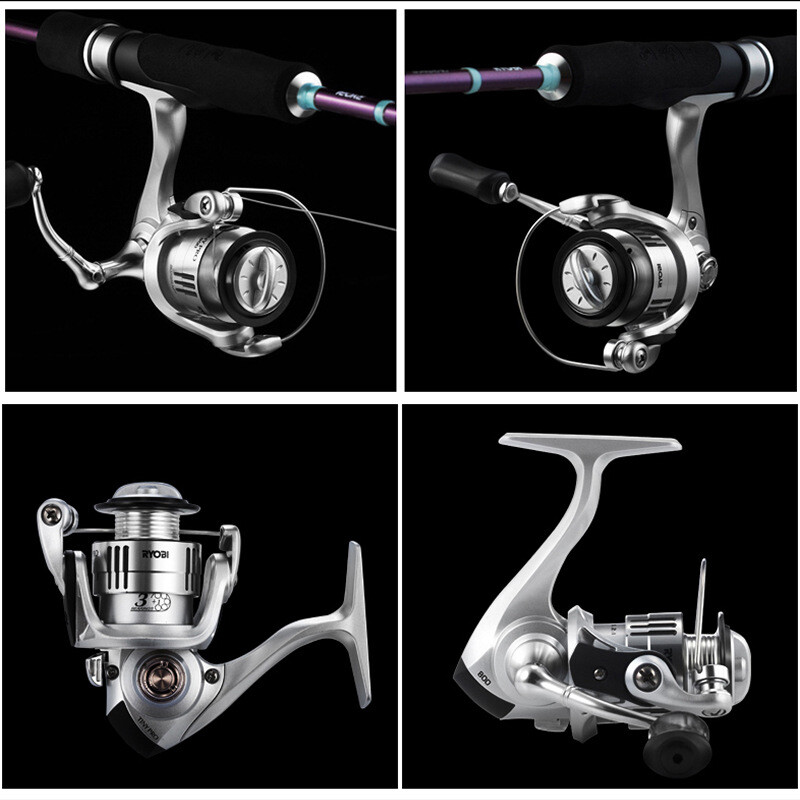 RYOBI TINY PRO Spinning Fishing Reel 3/1BB 5.2:1 Fishing Reel Full