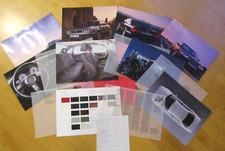 Der Audi  S4 Mappe, mit Prospekten und Bilder...