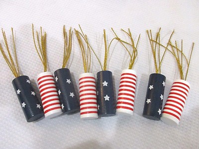 Patriotic 4th Of July Firecracker Table Scatter Uncle Sam Memorial Bowl Filler 8