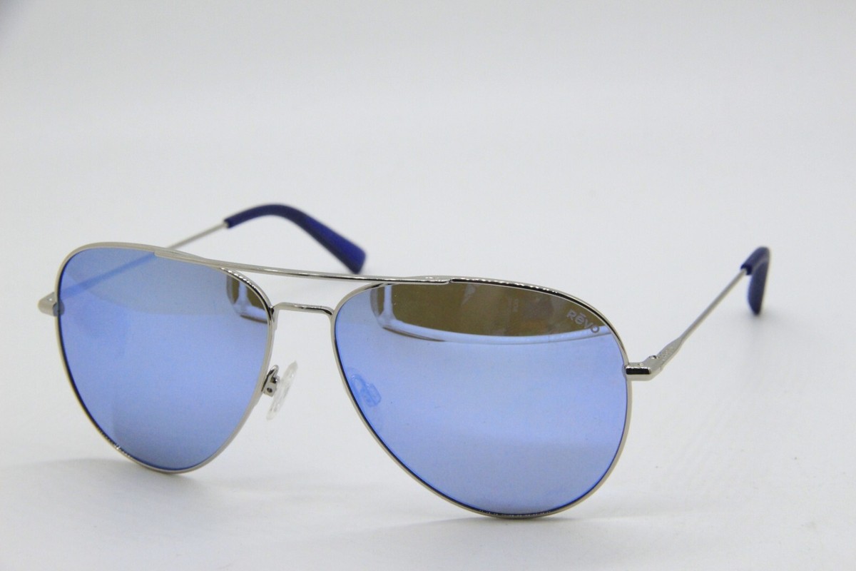 Brand New Revo Aviator Sunglasses with Reflective Blue Tint Amazon.com: Revo Unisex RE 3087 Windspeed Aviator Polarized  main image 3