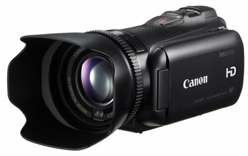 Canon Digital Video Camera Ivis Hf G10 Ivishfg10 10X Optical Optical Camcorder - Picture 1 of 7