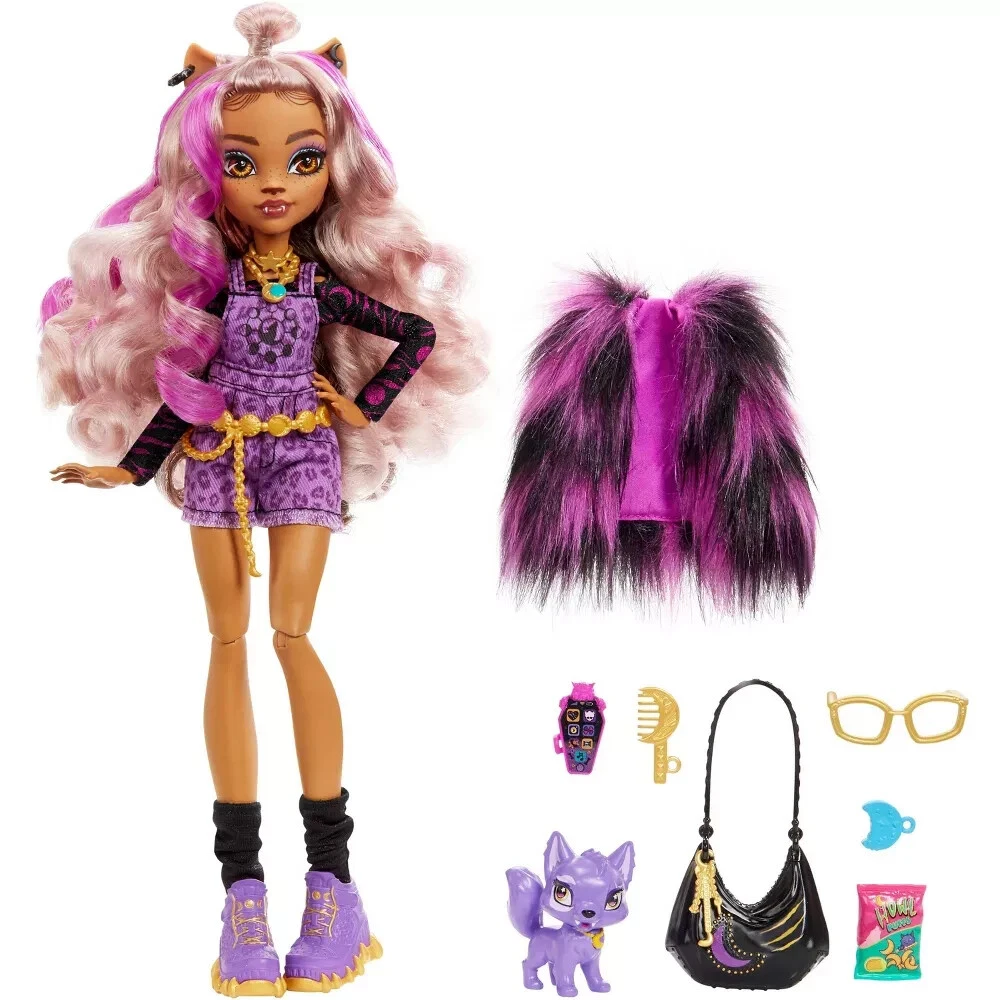 Monster High Clawdeen Wolf G3 Reboot Generation 3 Mattel 2022 New