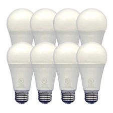 Teklectric - Soft White 3000K LED Light Bulbs A19 (12 Watts)