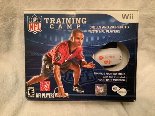 Camp d'entraînement NFL pour Nintendo WII - Comprend moniteur de fréquence cardiaque - EA Sports - Photo 1/4