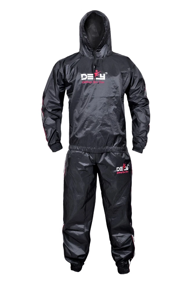 Traje de sudor de sauna DEFY de alta resistencia Ejercicio Gimnasio Traje Fitness Pérdida de peso Anti-desgarro Foto 4 de 4