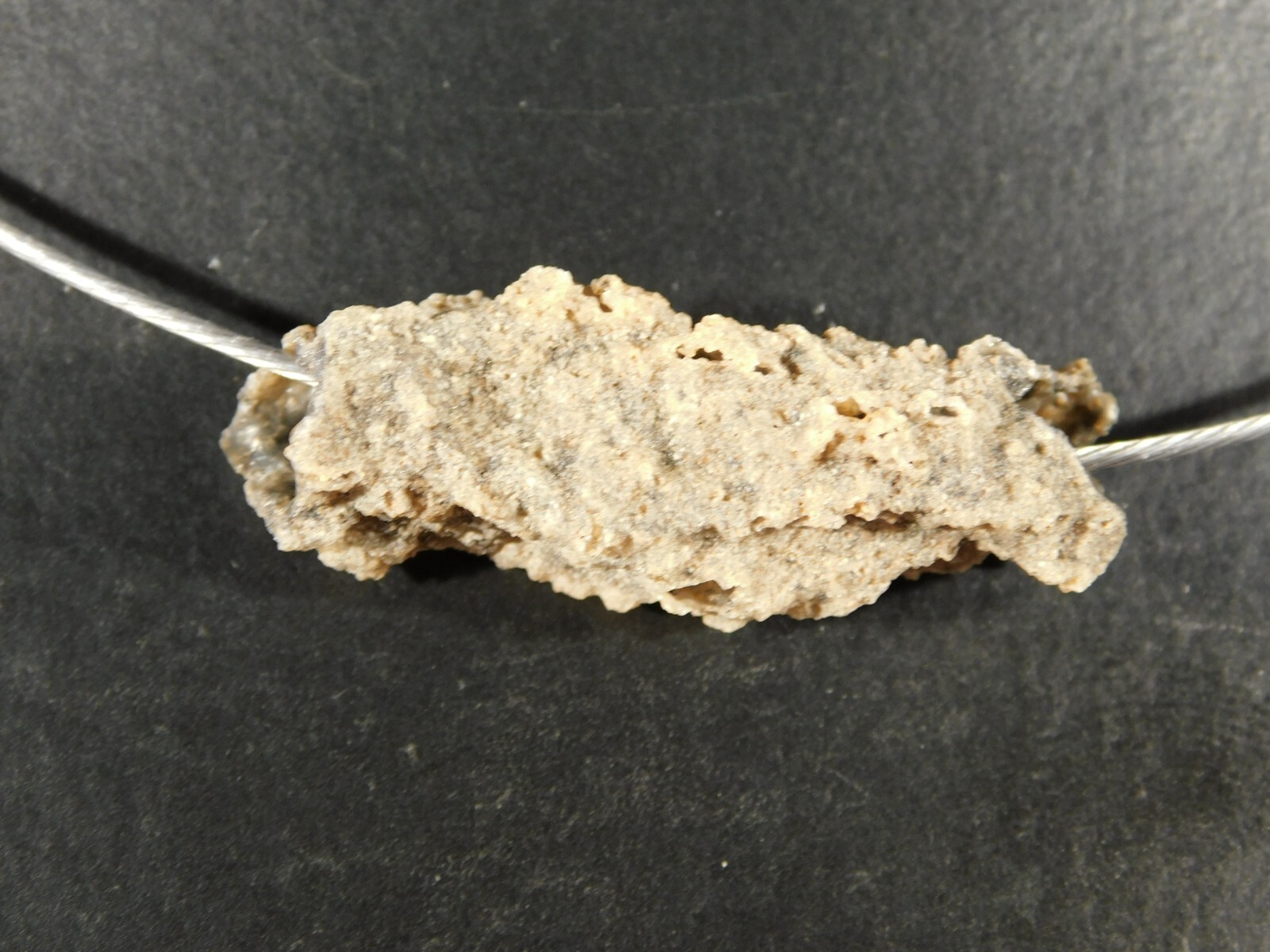 Fulgurite Necklace / Pendant Petrified Lighting! 100% Natural 1.09